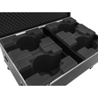 Roadinger Flightcase 4x LED TMH-X19 Moving head