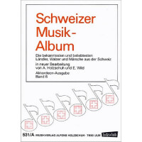 Schweizer Musikalbum Akkordeon-
