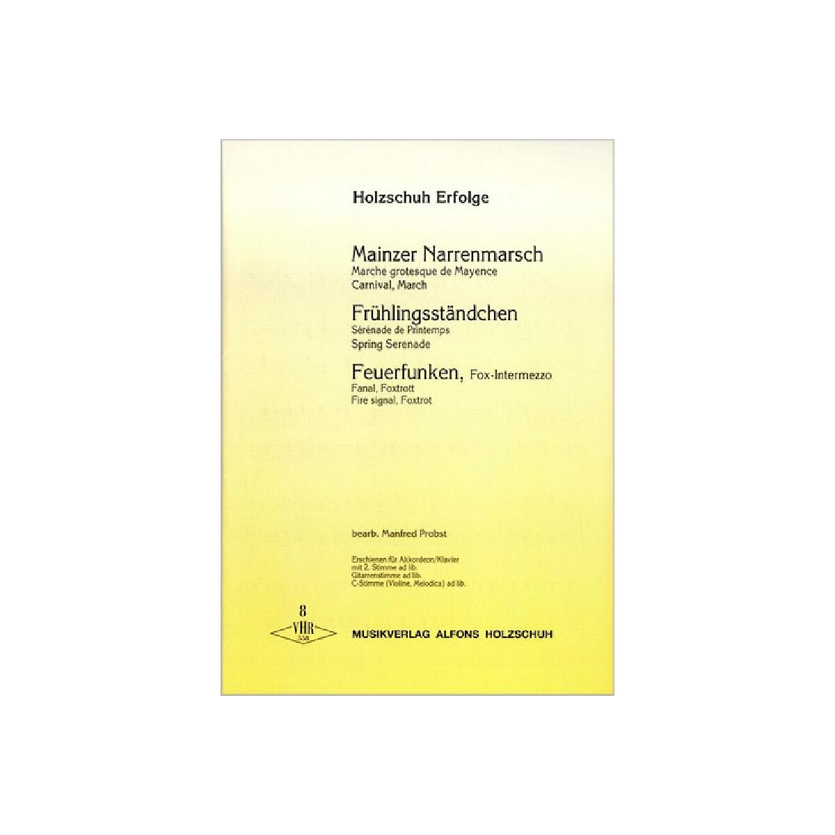 Holzschuh-Erfolge Band 8 box