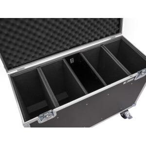 Roadinger Flightcase 4x Multiflood Pro
