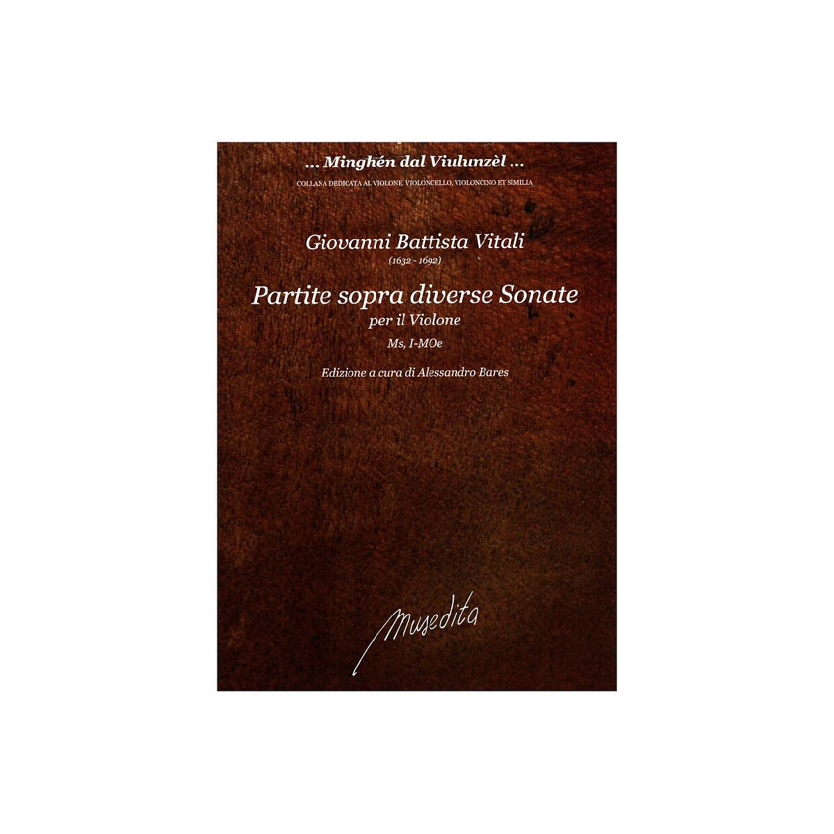 Partite sopra diverse Sonate di Gio. box