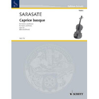 Caprice basque op.24 für Violine und Klavier