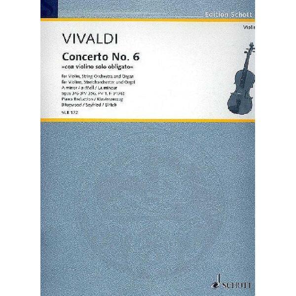 Konzert a-Moll op.3,6 RV356 für Violine,