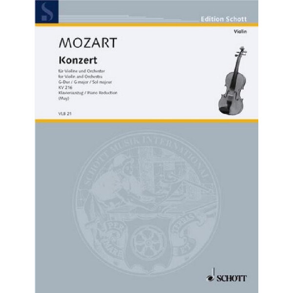 Konzert G-Dur KV216 für Violine und
