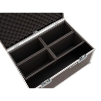 Roadinger Flightcase 4x LED 4/7C-12 Silent Slim Spot