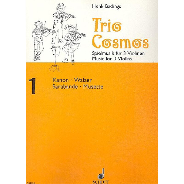 Cosmos Trio Nr.1 für 3 Violinen