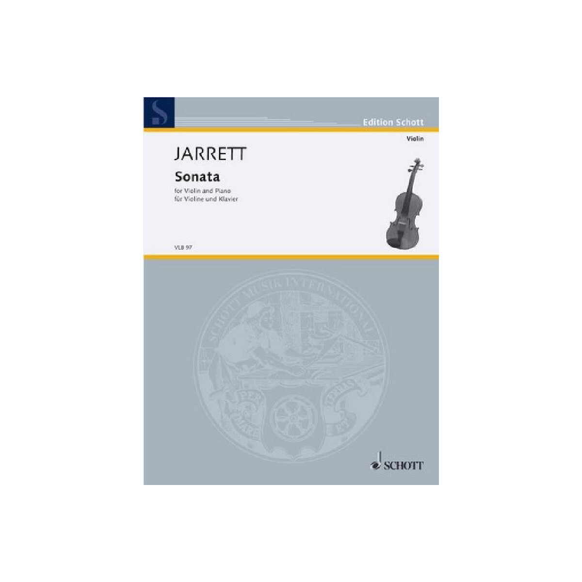 Sonata for violin and piano box