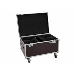 Roadinger Flightcase 4x LED TMH-X4 PRO
