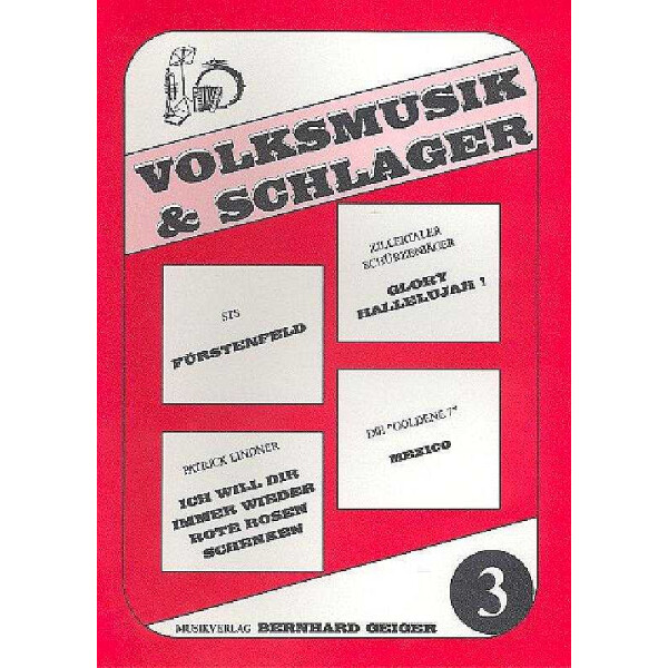 Volksmusik und Schlager Bd 3