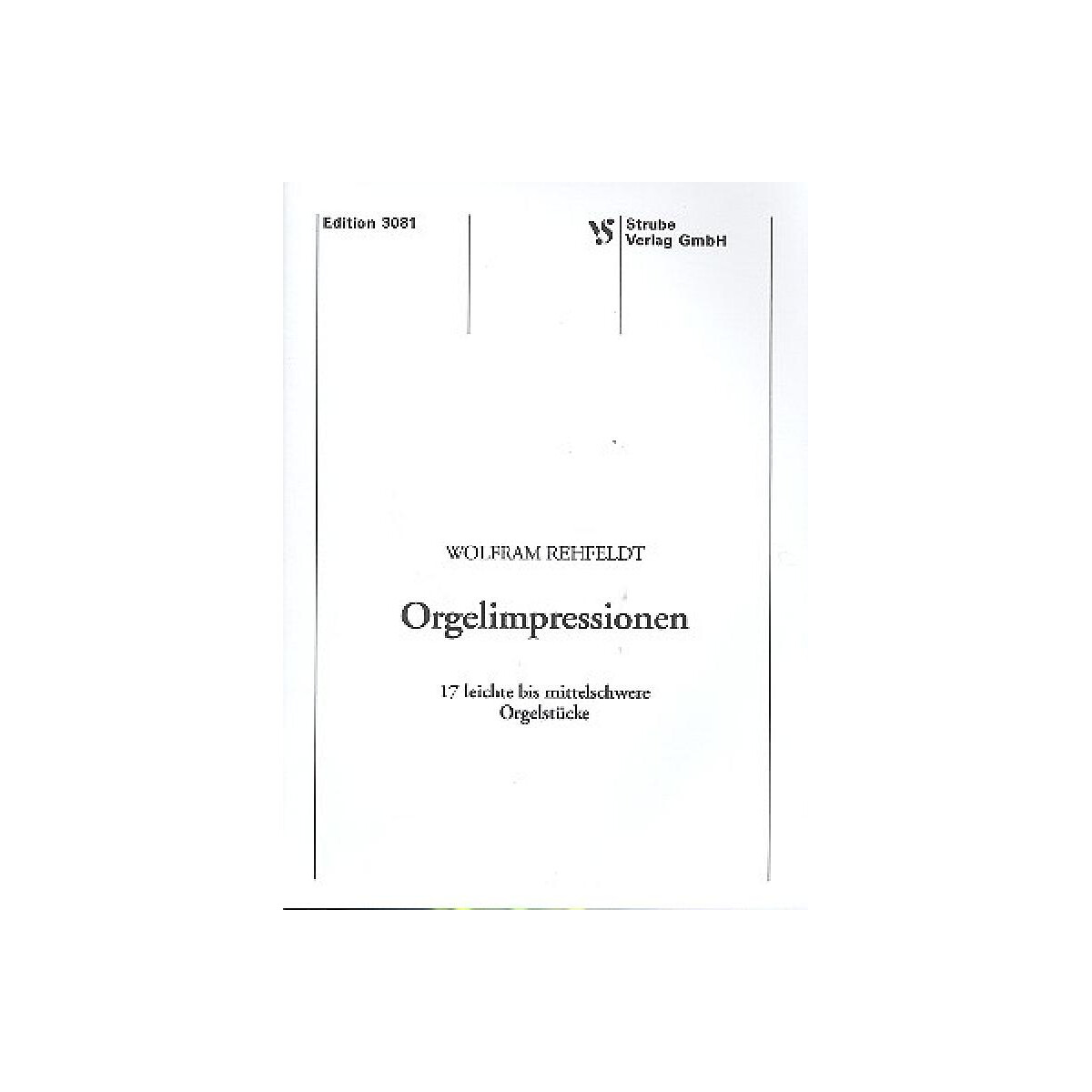 Orgelimpressionen 17 leichte box