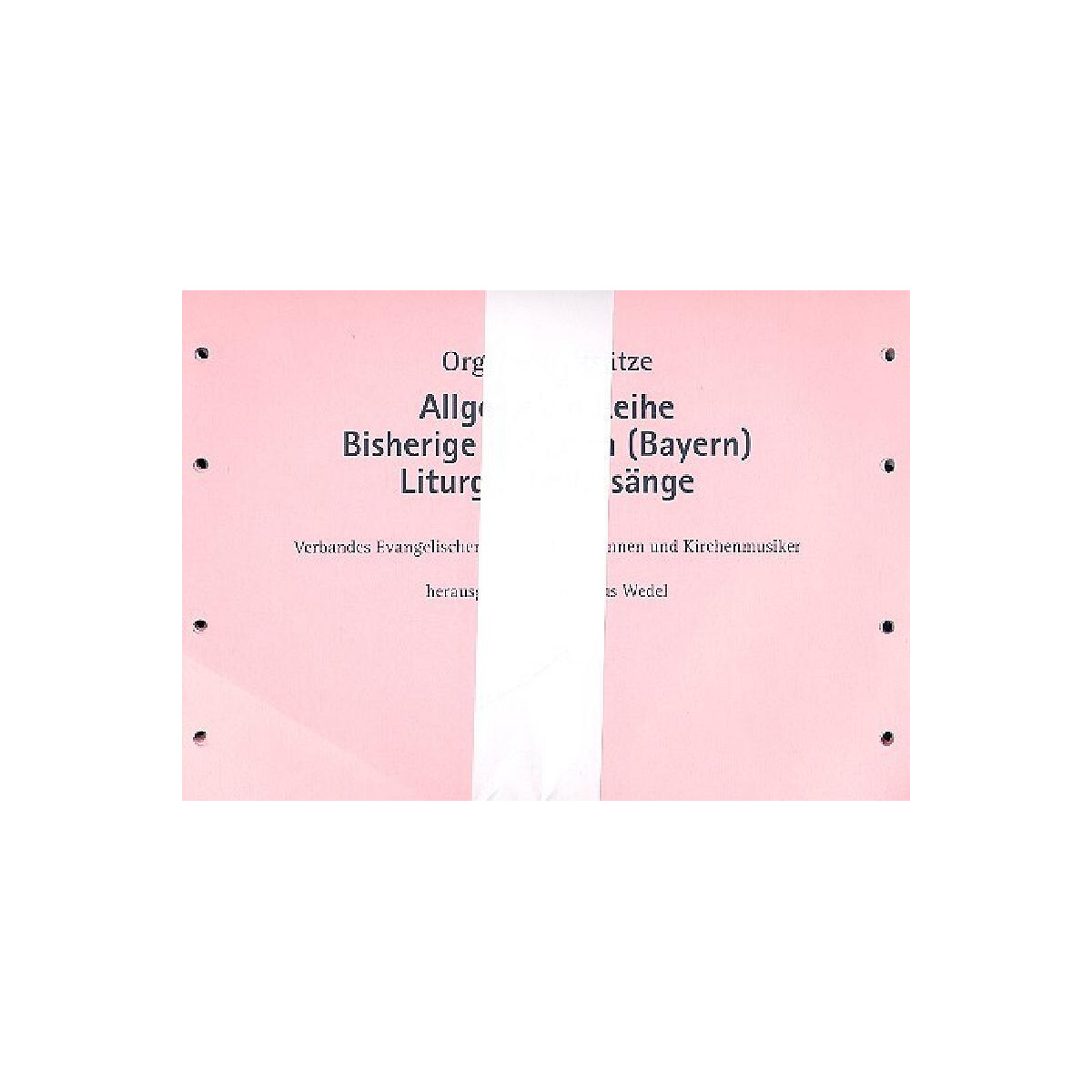Orgelbegleitsätze zum EG Bayern box