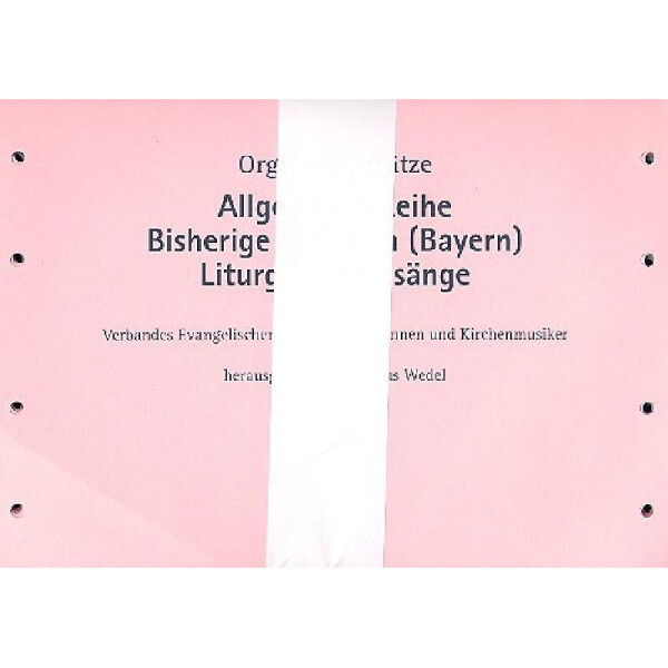 Orgelbegleitsätze zum EG Bayern