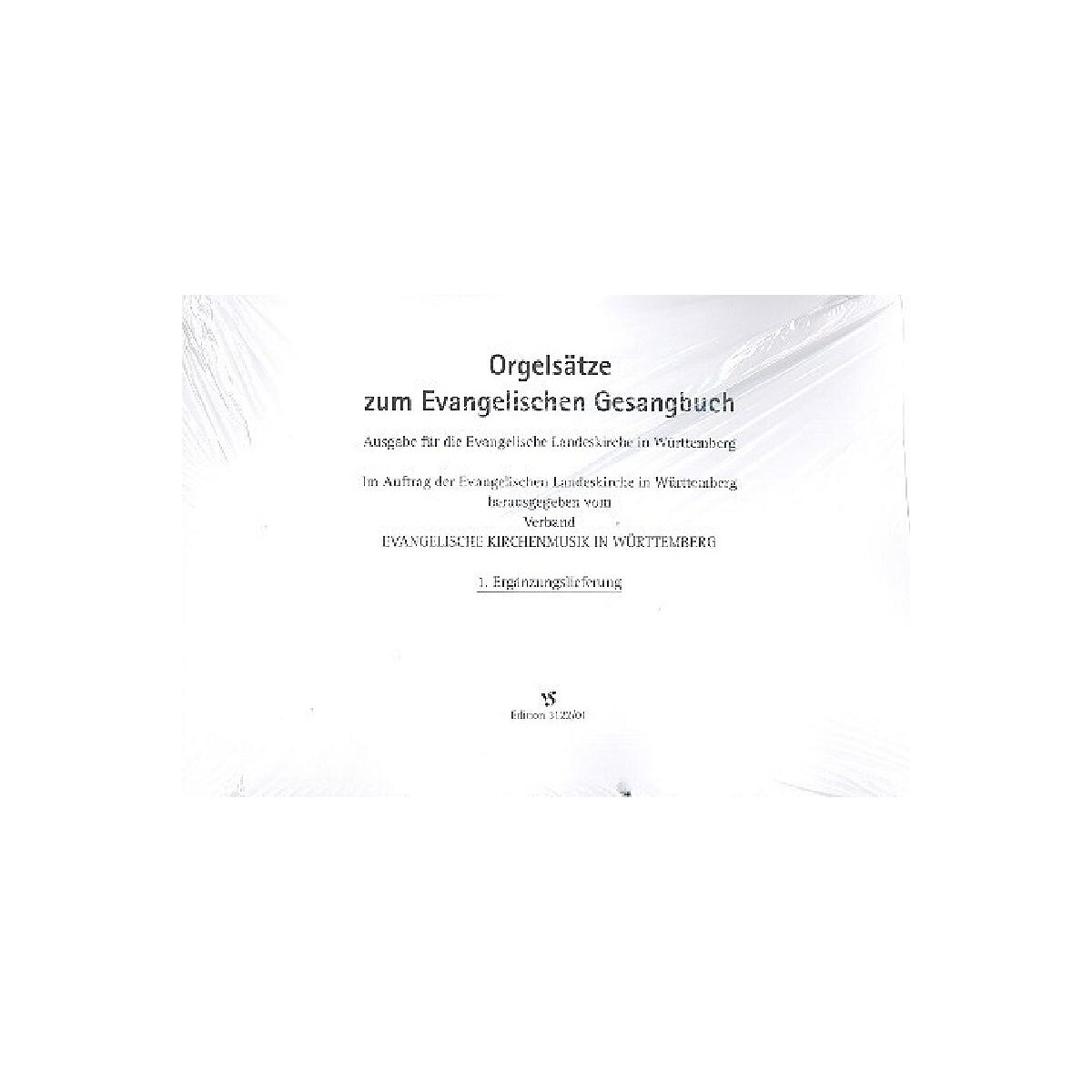 Orgelsätze zum EG - Ausgabe Wü box