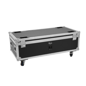 Roadinger Flightcase 8x AKKU IP PAR 7 QCL WDMX with charging function