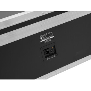 Roadinger Flightcase 8x AKKU IP PAR 7 QCL WDMX with charging function