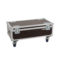 Roadinger Flightcase 4x Audience Blinder 2x100W mit Rollen