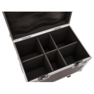 Roadinger Flightcase 4x LED TMH-13/17/S30/W36
