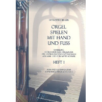 Orgel spielen mit Hand und Fuß Set