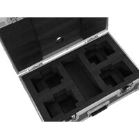 Roadinger Flightcase 4x AKKU Dot 1 RGB/WW QuickDMX