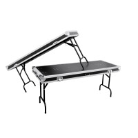Roadinger 2 Tische in Case-Ausführung 162x62cm
