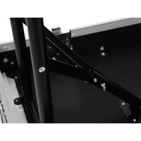 Roadinger 2 Tische in Case-Ausführung 140x50cm