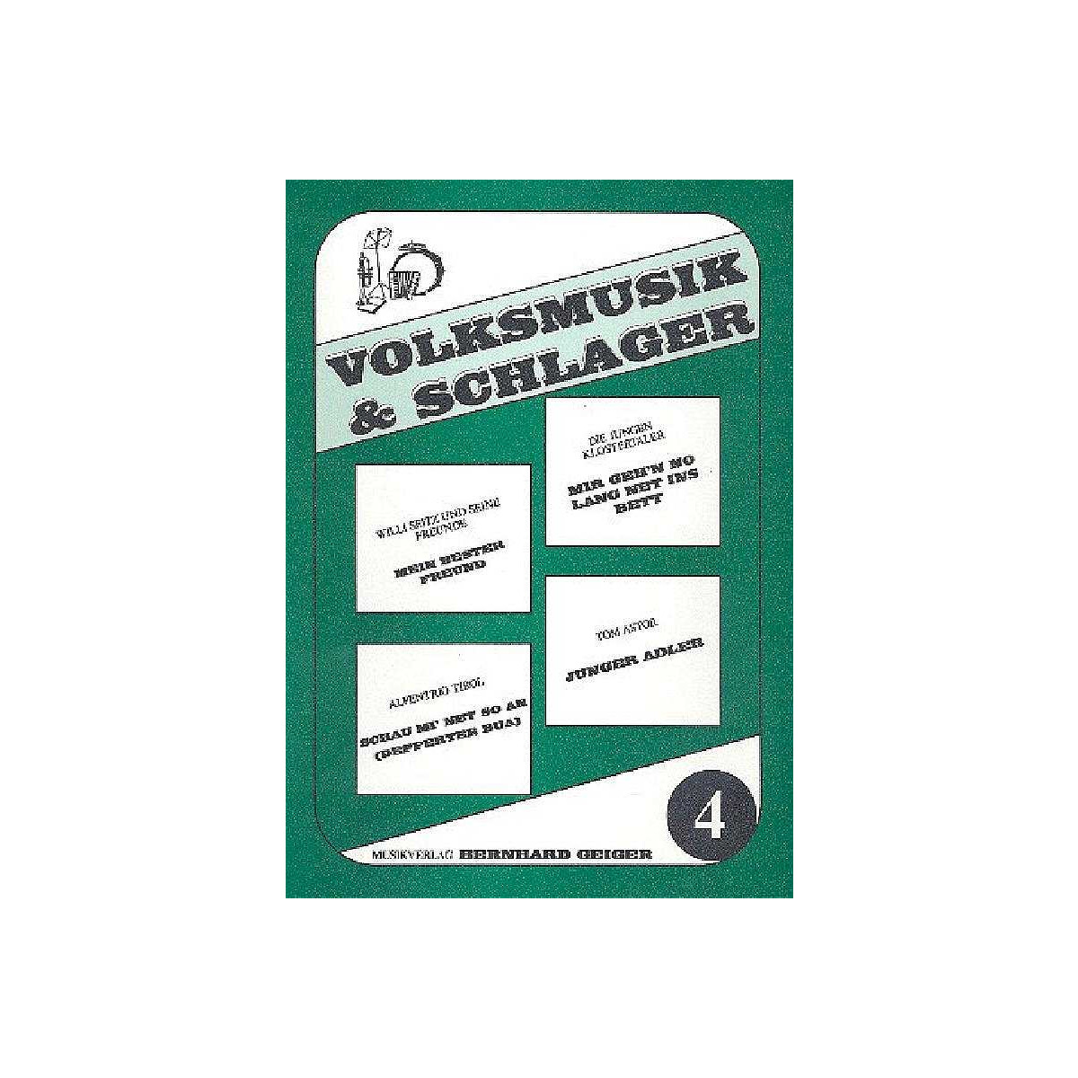 Volksmusik und Schlager Band 4 box