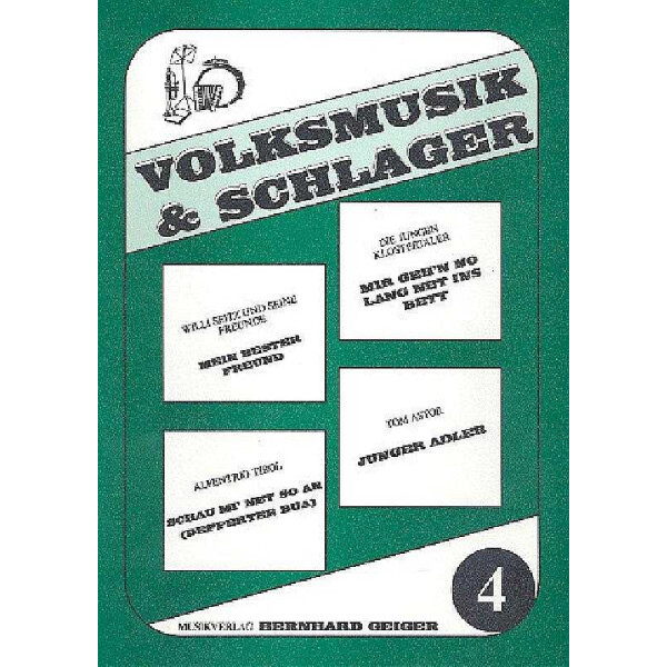 Volksmusik und Schlager Band 4