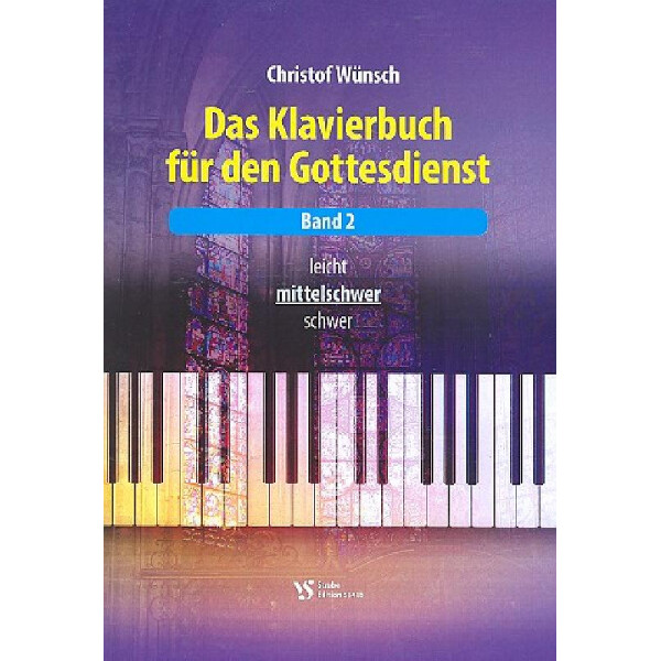 Das Klavierbuch für den Gottesdienst Band 2 (mittelschwer) (+CD)