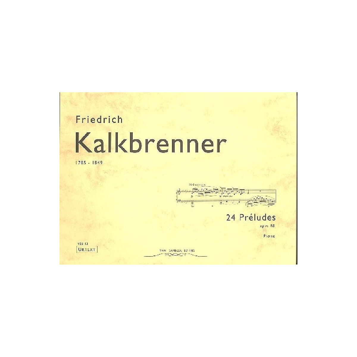 24 Préludes op.88 für Klavie box