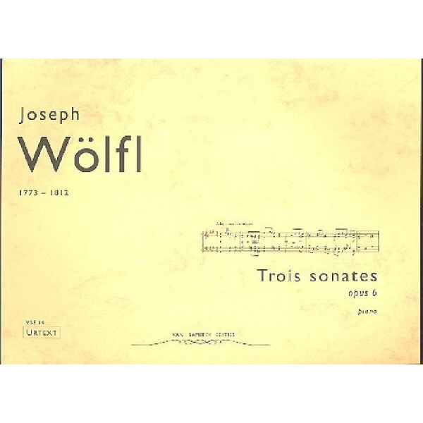 3 Sonates op.6 für Klavier