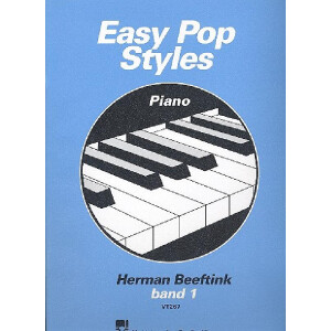 Easy Pop Styles vol.1 for piano