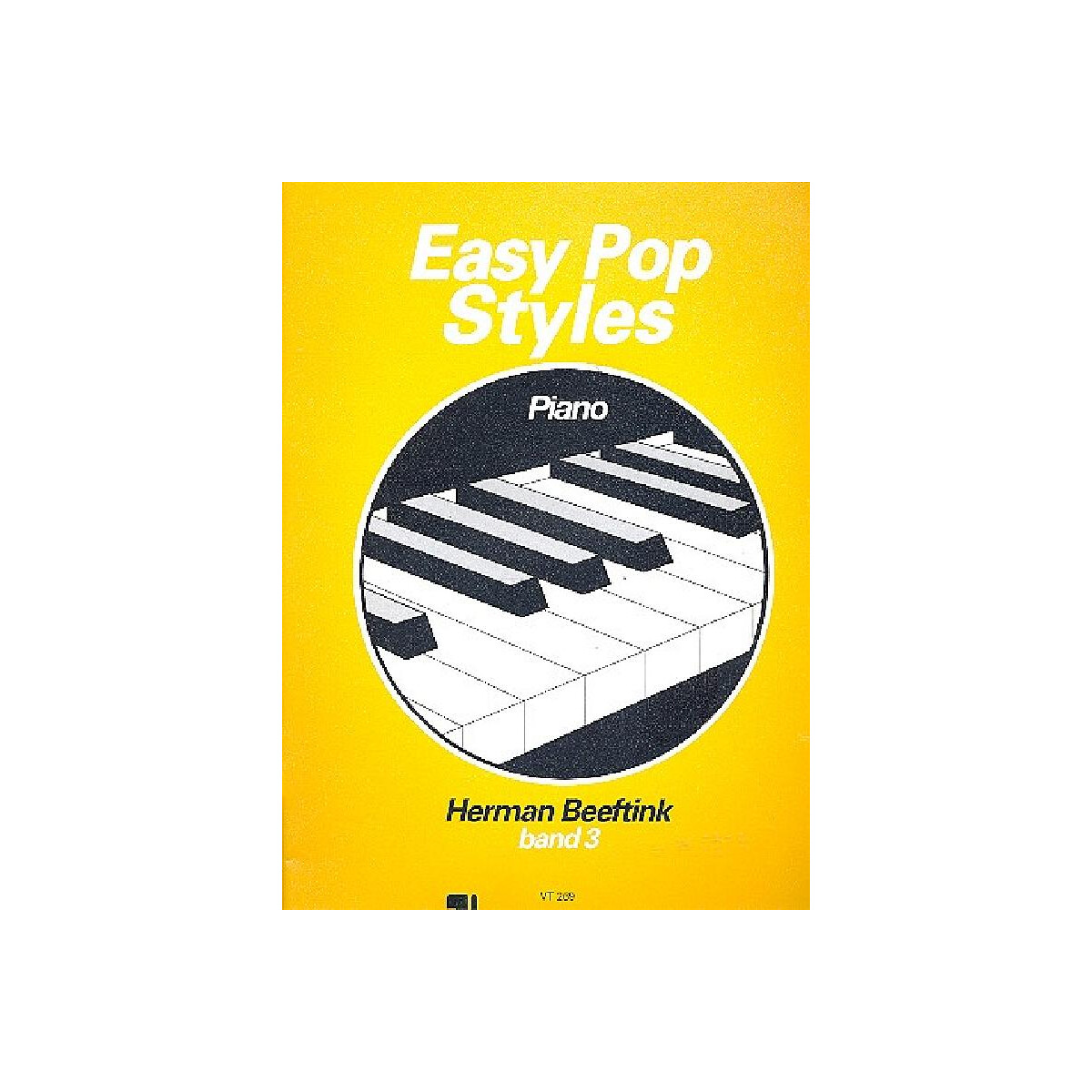 Easy Pop Styles vol.3 for piano