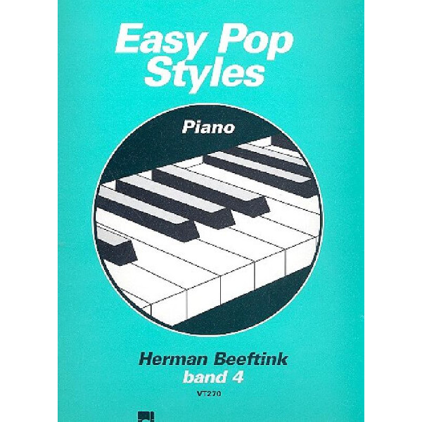 Easy Pop Styles vol.4 for piano