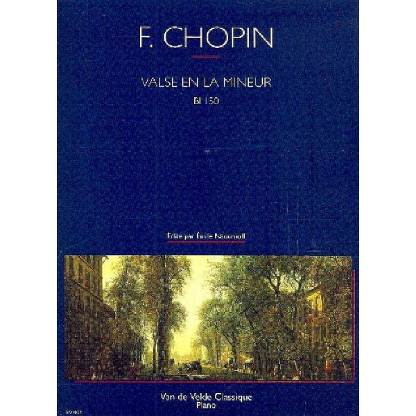 Valse en la mineur bi 150