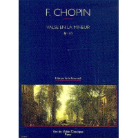 Valse en la mineur bi 150