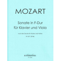 Sonate F-Dur KV377 für Violine und Klavier