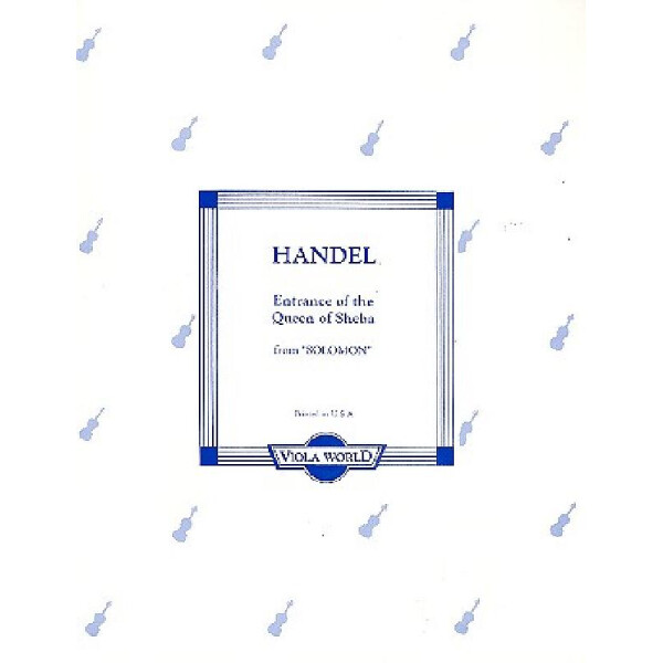 Entrance of the Queen of Sheba