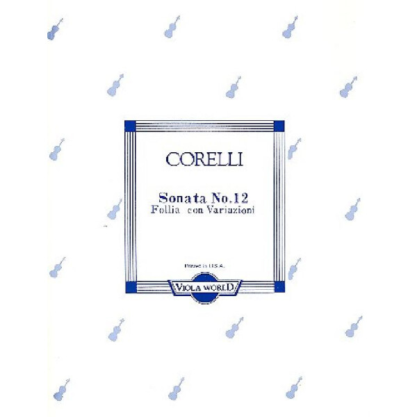 Sonata no.12 for viola and piano