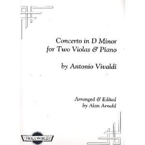 Concerto in D Minor for 2 violas and piano