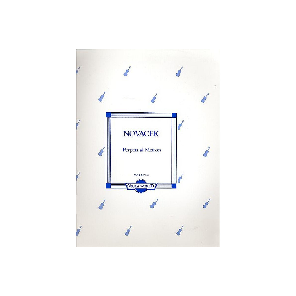 Perpetual Motion for viola and piano