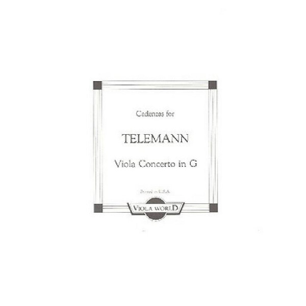 Cadenzas for the Concerto in G