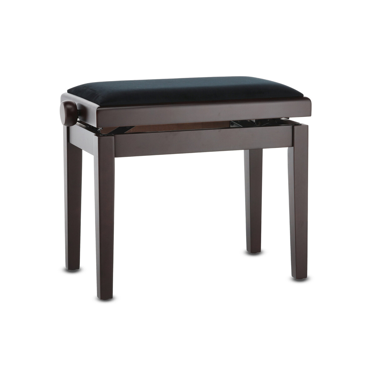 Gewa piano bench deluxe rosewood matt cover black
