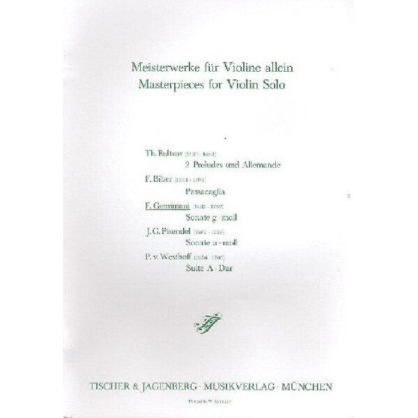 Sonate g-Moll für Violine