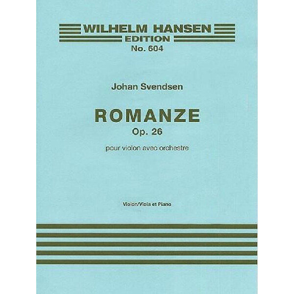 Romance op.26 for violin and