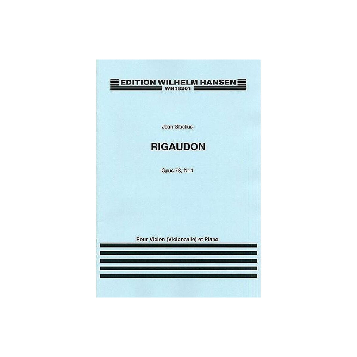 Rigaudon op.78,4 für Violine box