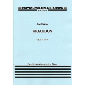Rigaudon op.78,4 f&uuml;r Violine