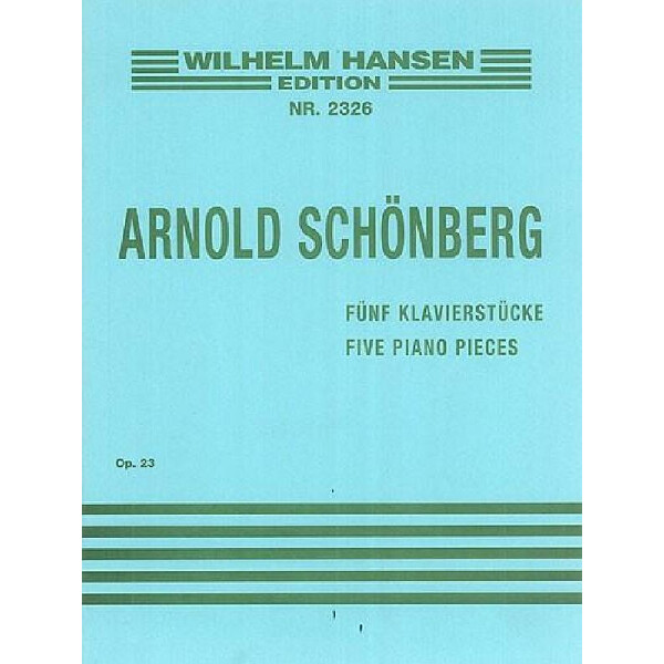 5 Klavierstücke op.23