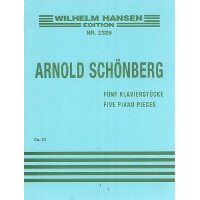 5 Klavierstücke op.23