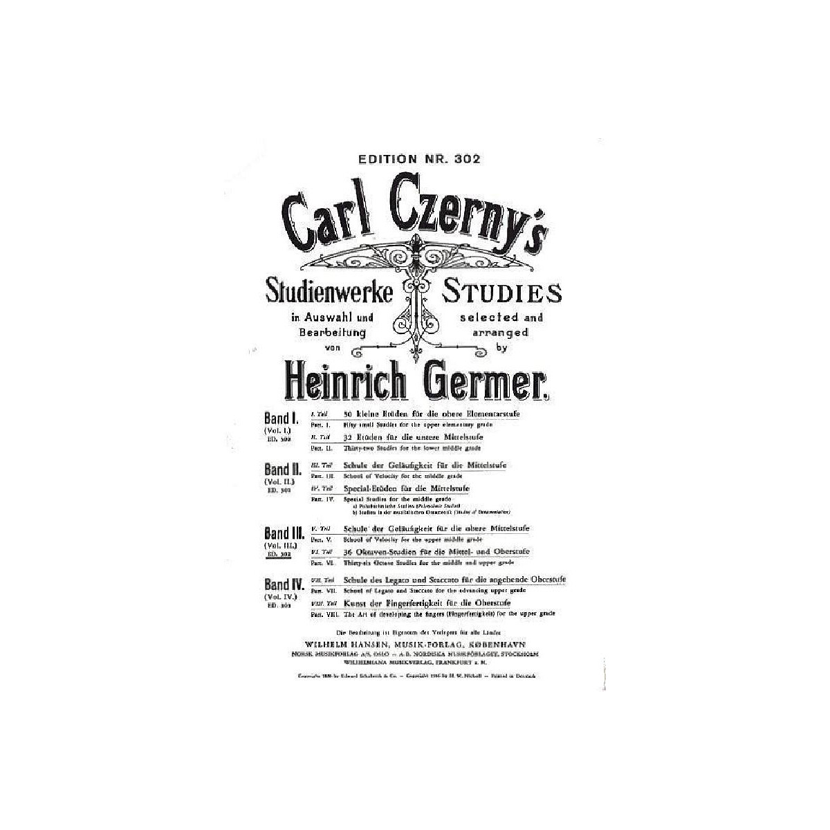 Ausgewählte Klavier-Etüden Ban box