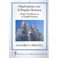 Organ variations on 10 English hymns